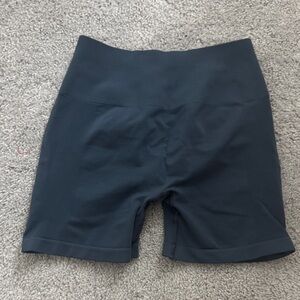 Alphalete Dark Blue Bike Shorts